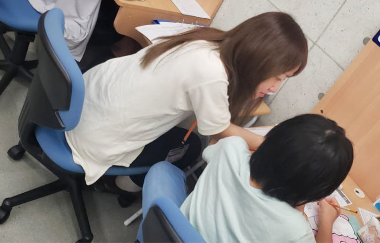 Axis国府校学習の様子